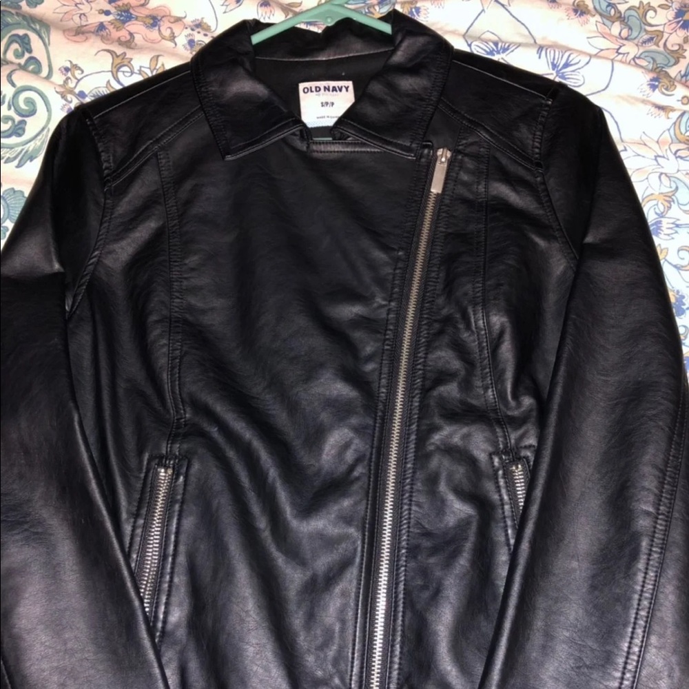 Leather jacket